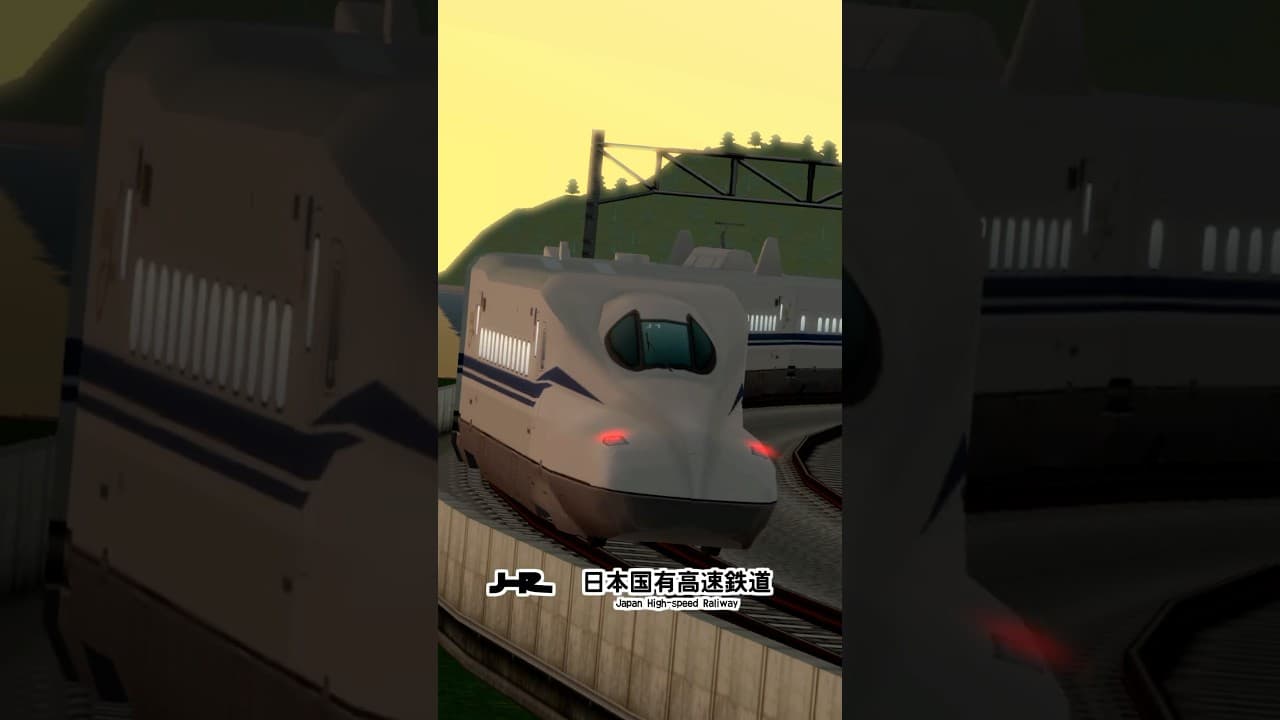 JHR日本国有高速鉄道ショートPV 交通系シミュレーションゲーム動画投稿祭『僕らの万博 - Our EXPO 2025』サンプル動画02